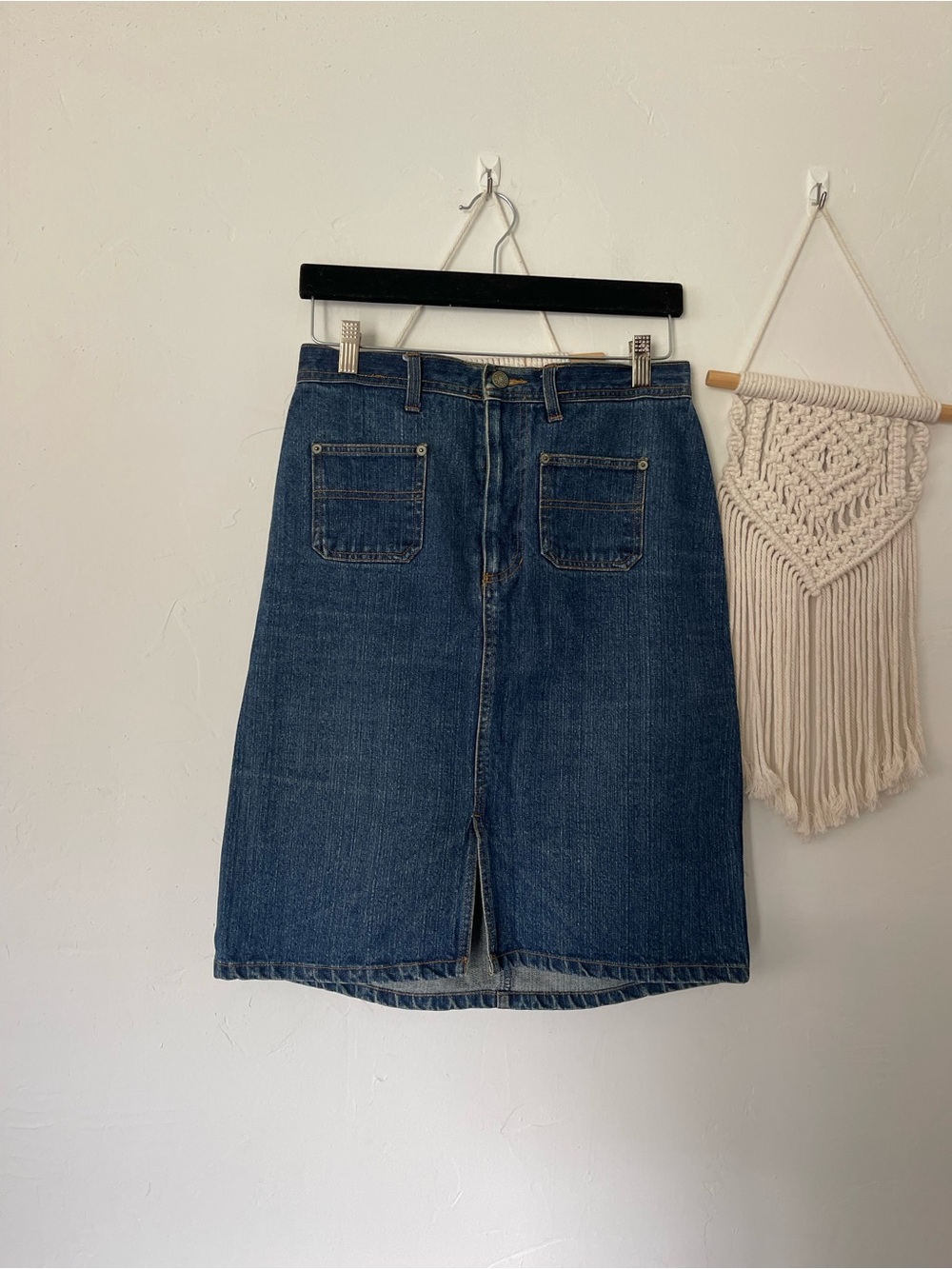 Bill Blass Vintage Denim Skirt